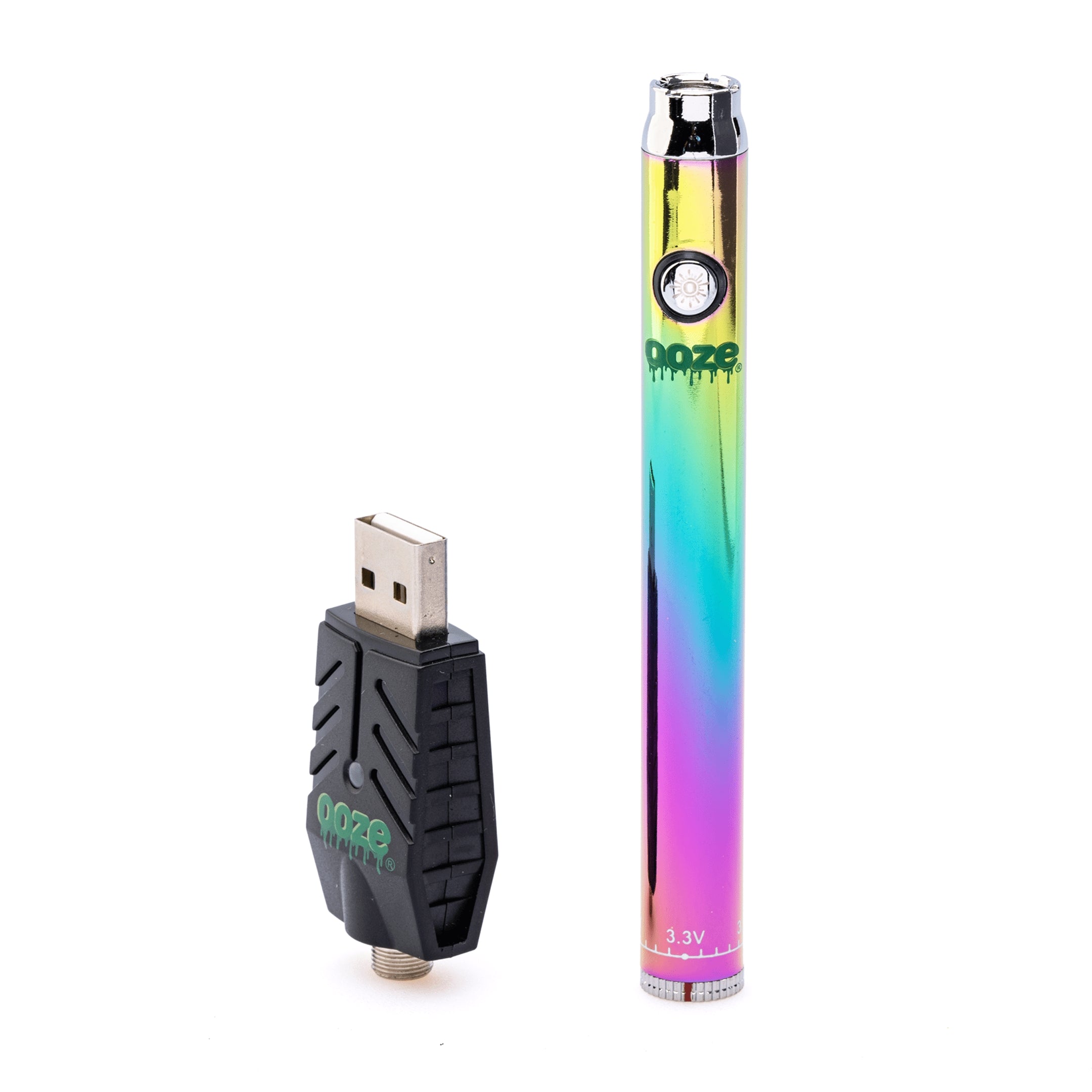 Ooze | Slim Twist Pen Vape Battery rainbow