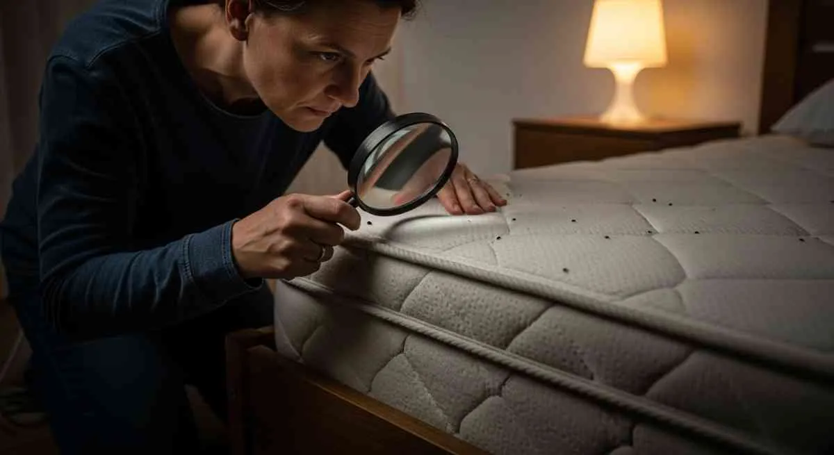 bed bedroom little tiny black bugs in house