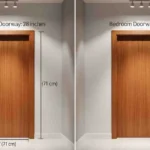 bedroom doorway width