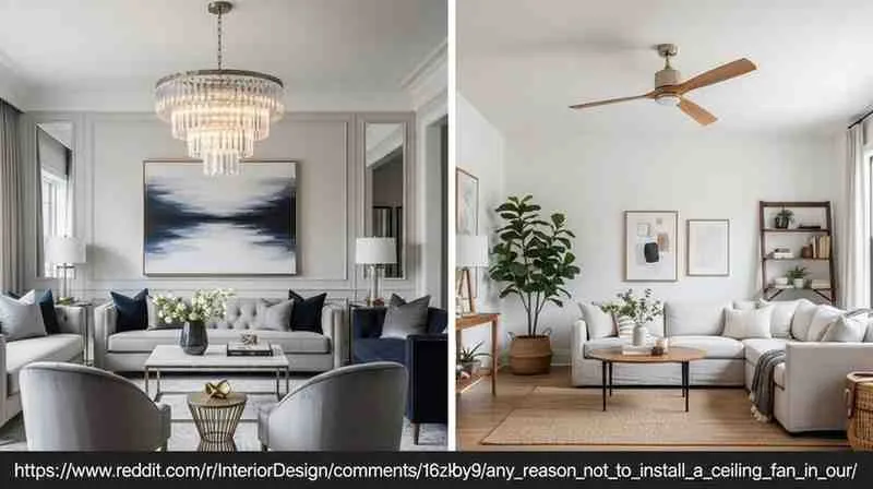 Ceiling Fan in Your Living Room