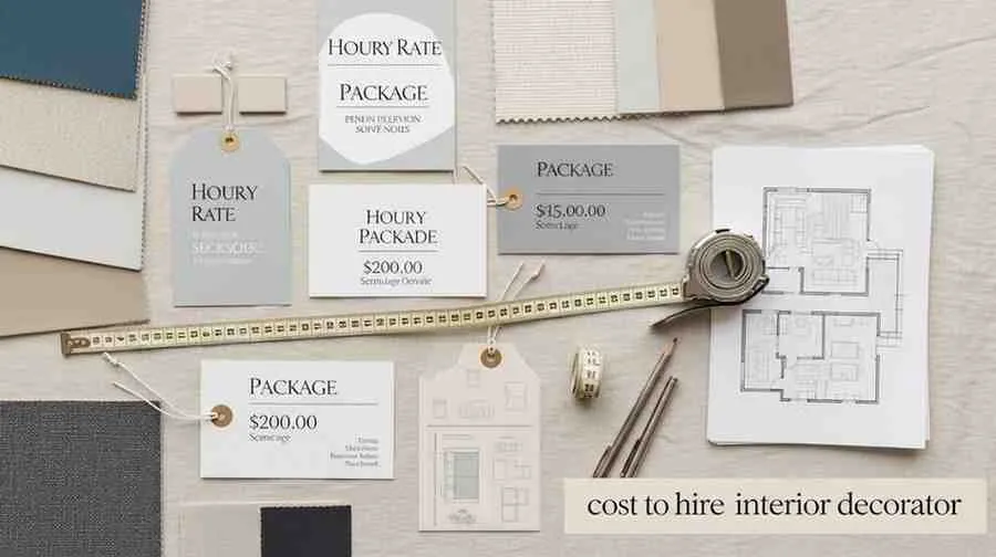 cost to hire interior decorator