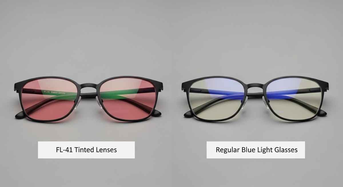 do blue light glasses help with fluorescent lighting