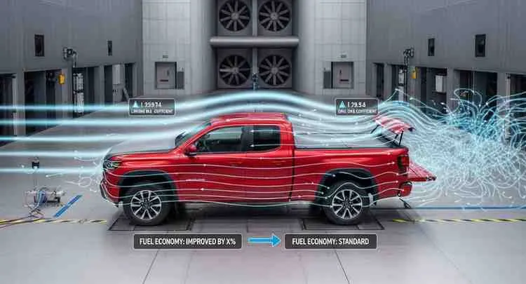 does a truck bed cover help mpg