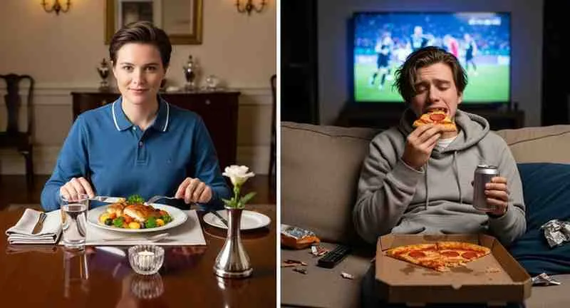 Eating at a Table: Habits, Benefits, and How Often People Actually Do It 20 eating at a table