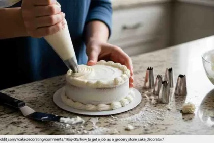 how to become a cake decorator