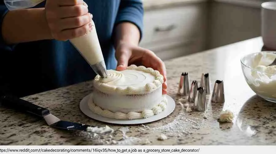 how to become a cake decorator