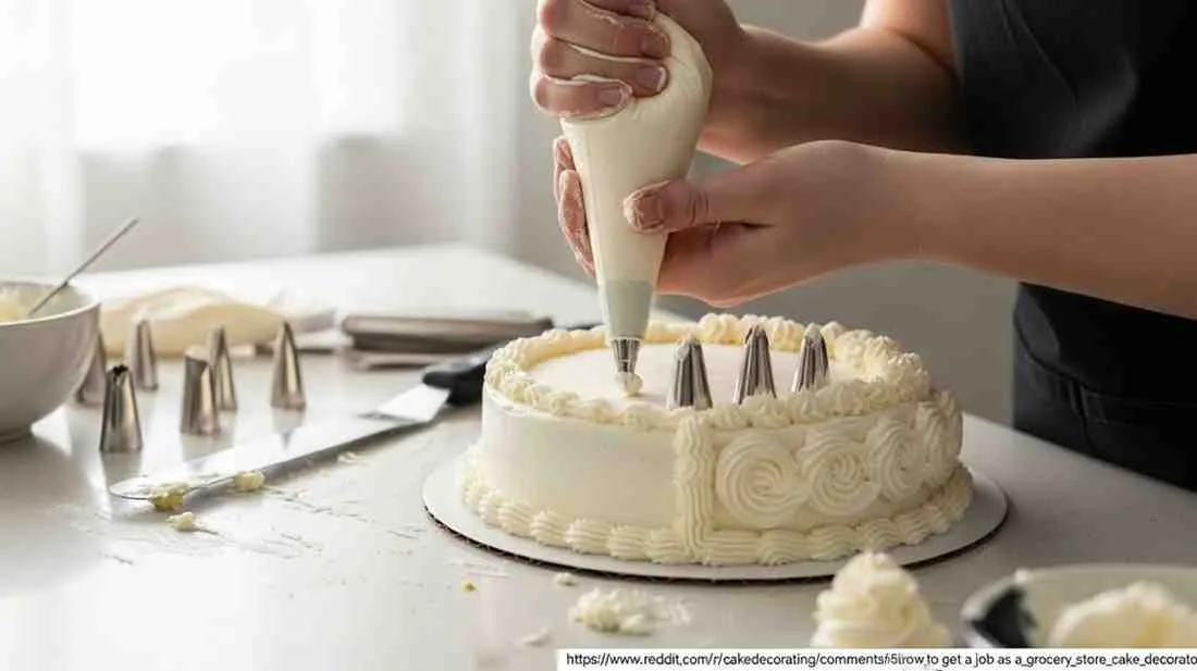 how to become a cake decorator