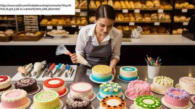 how to become a cake decorator