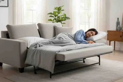 how to make a pull out couch more comfortable