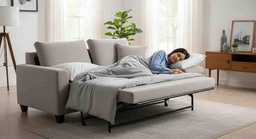 how to make a pull out couch more comfortable