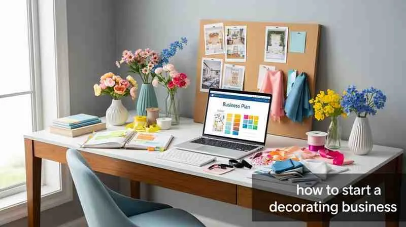 how to start a decorating business