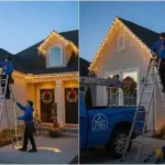 how much does professional christmas lighting cost