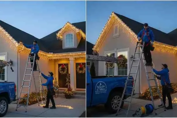how much does professional christmas lighting cost