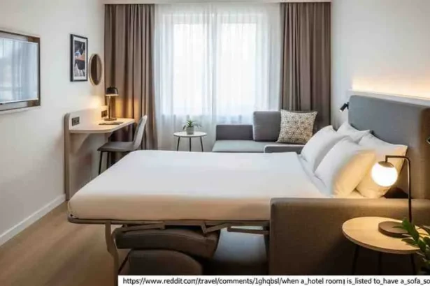 sofa bed hotel