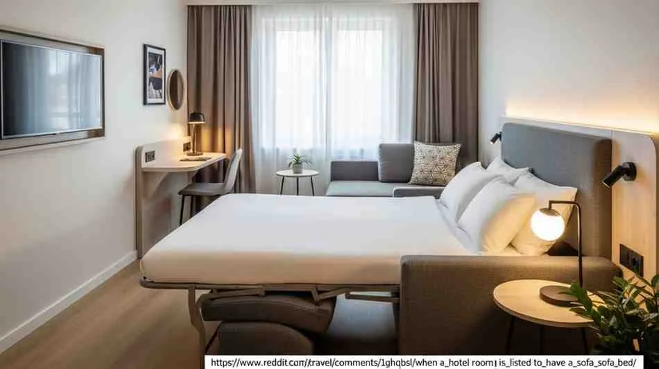 sofa bed hotel