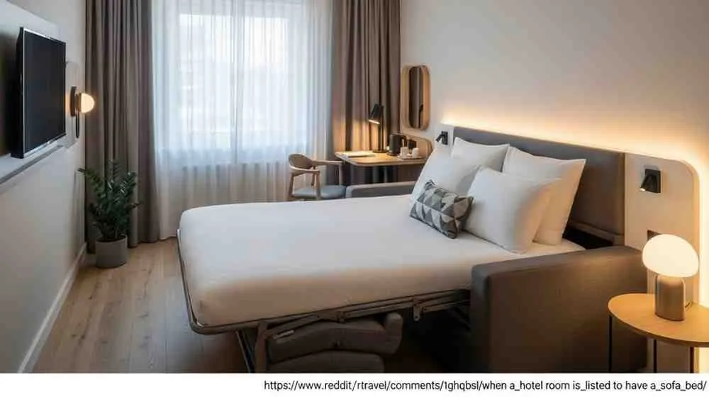 sofa bed hotel