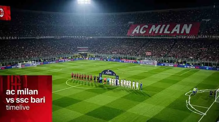 ac milan vs ssc bari timeline