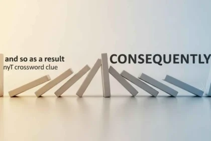 and so as a result nyt crossword clue