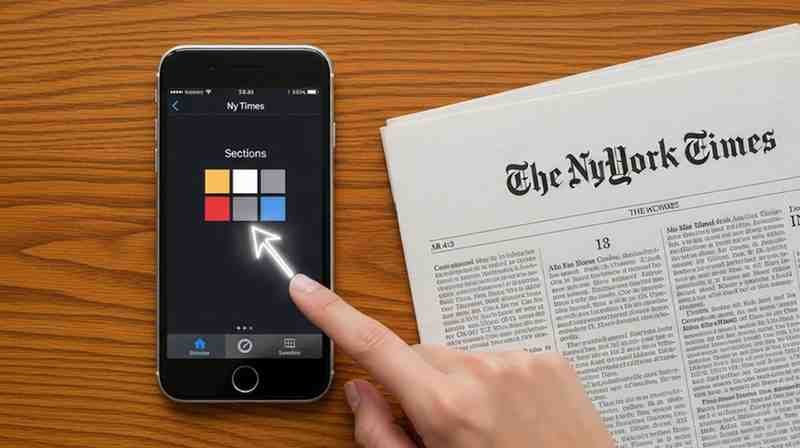 app.nytimes today's paper