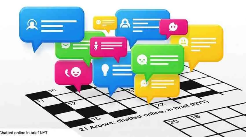 chatted online in brief nyt