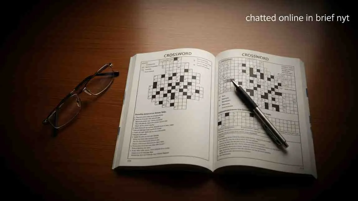 chatted online in brief nyt