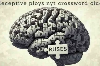 deceptive ploys nyt crossword clue