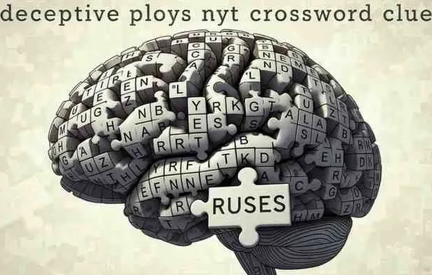 deceptive ploys nyt crossword clue