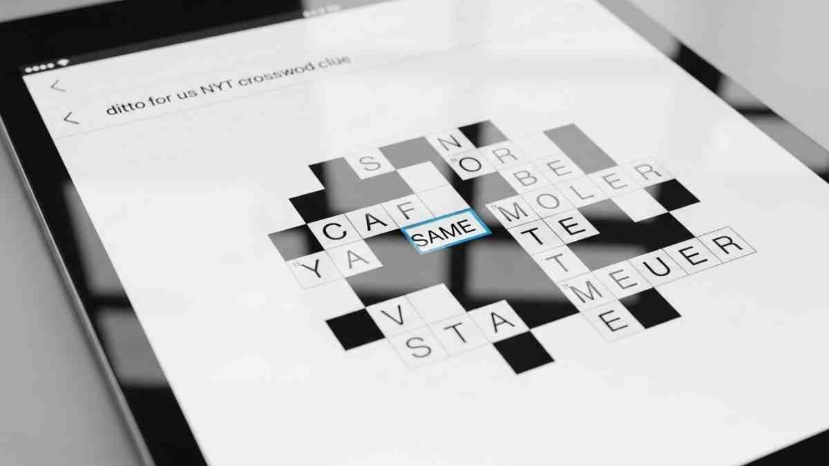 ditto for us nyt crossword clue