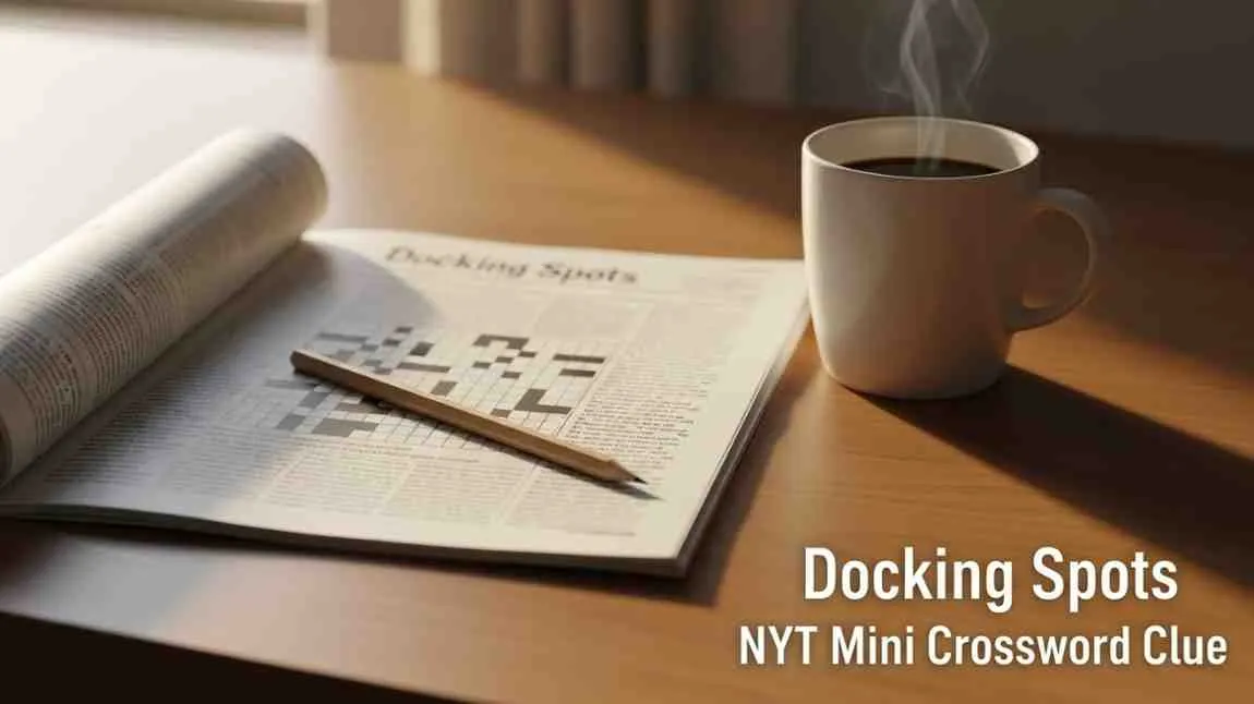 docking spots nyt mini 