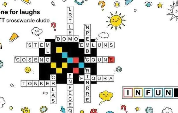 done for laughs nyt crossword clue