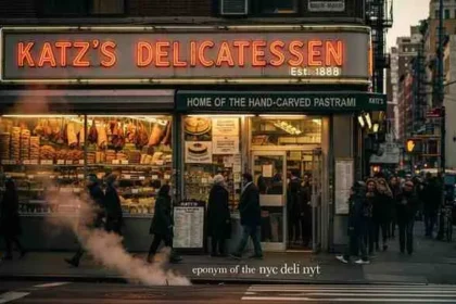 eponym of the nyc deli nyt
