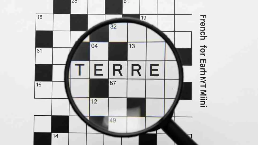 french for earth nyt mini