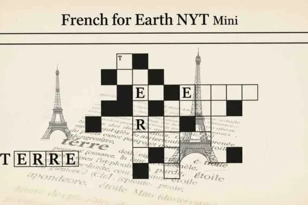 french for earth nyt mini