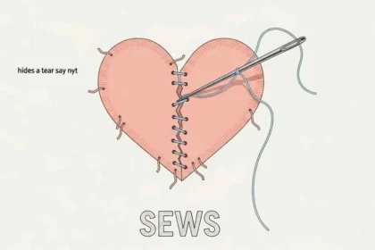 hides a tear say nyt