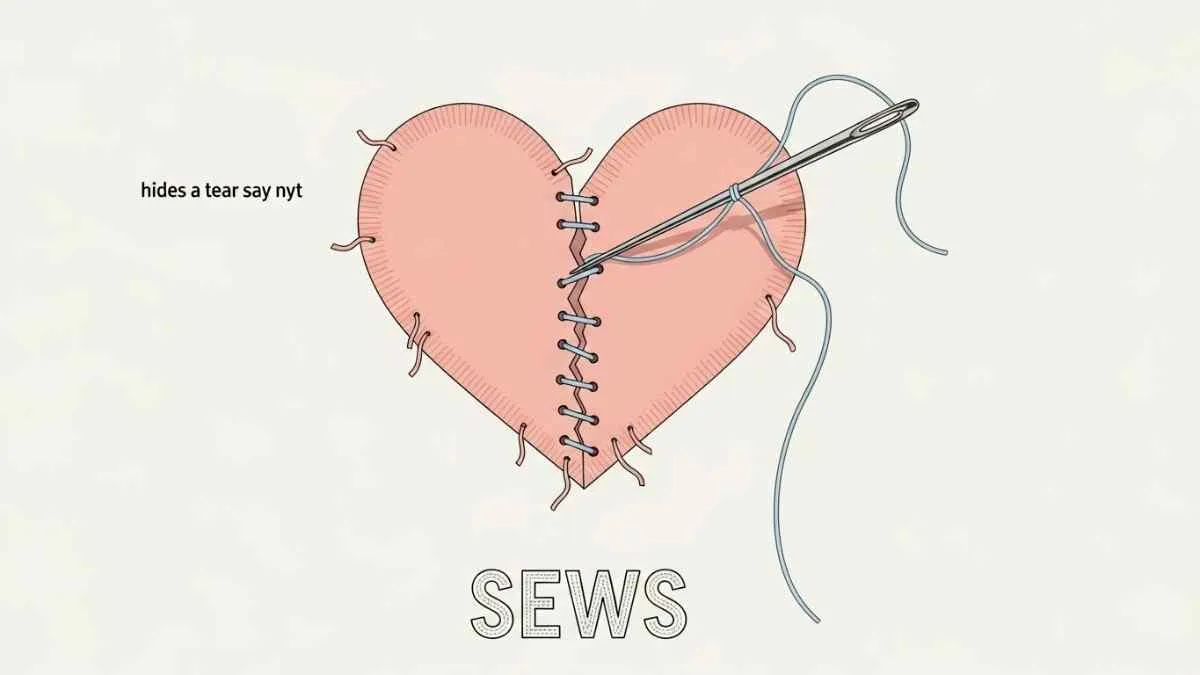 hides a tear say nyt