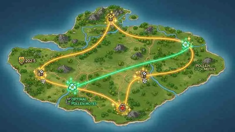 how to farm pollen mote wizard101