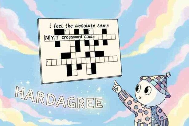 i feel the absolute same nyt crossword clue