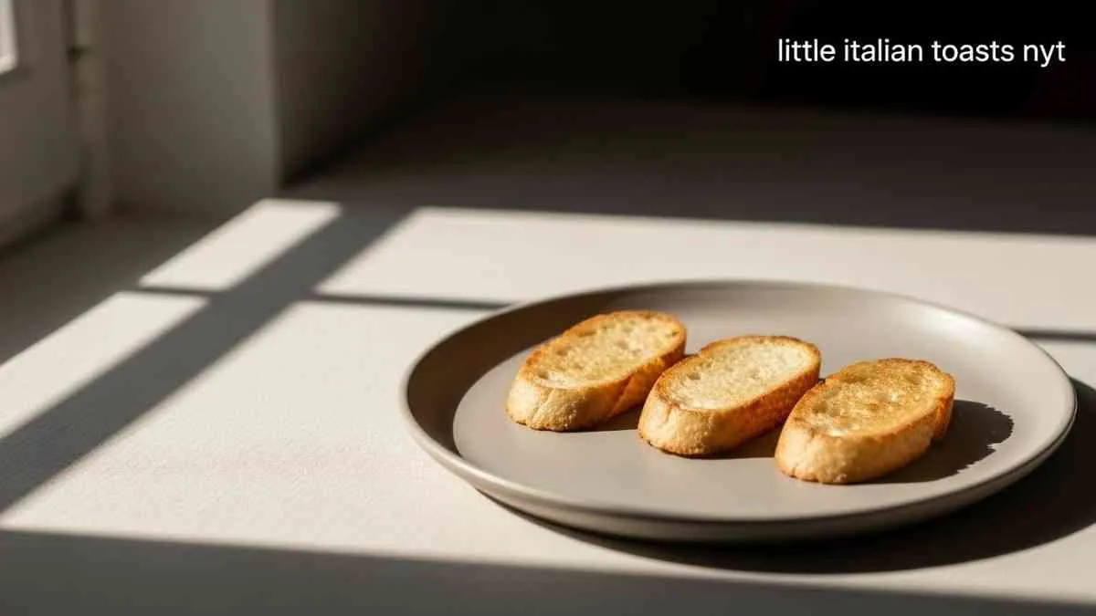 little italian toasts nyt