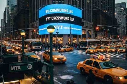 nyc commuting org nyt crossword clue