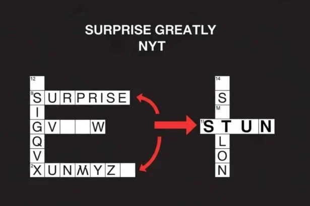 surprise greatly nyt