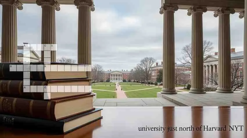 university just north of harvard nyt