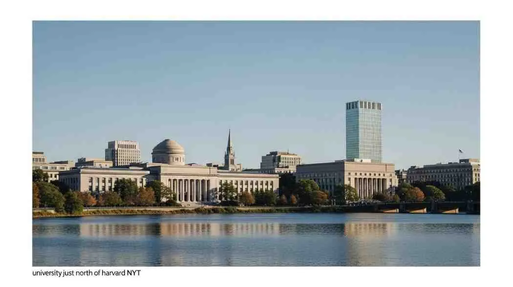 university just north of harvard nyt