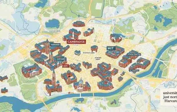 University just north of Harvard NYT
