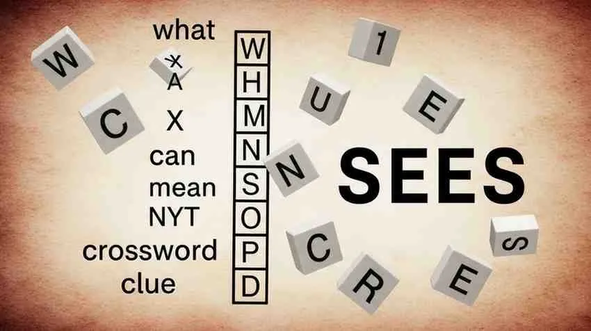 what x can mean nyt crossword clue