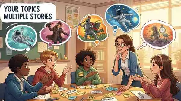 your topics multiple stories