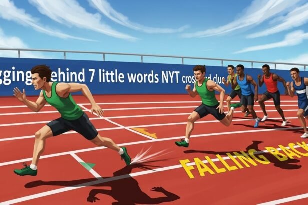 lagging behind 7 little words nyt crossword clue