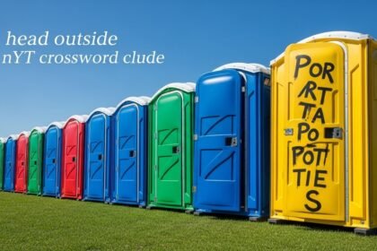 head outside nyt crossword clue