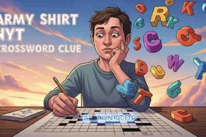 army shirt nyt crossword clue