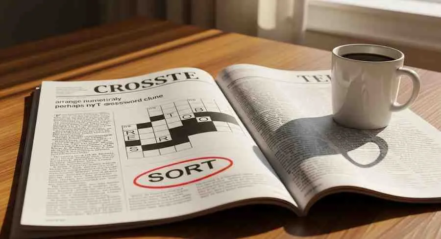 Arrange Numerically Perhaps NYT Crossword Clue – Answer Explained 19 arrange numerically perhaps nyt crossword clue