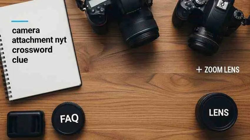 camera attachment nyt crossword clue
